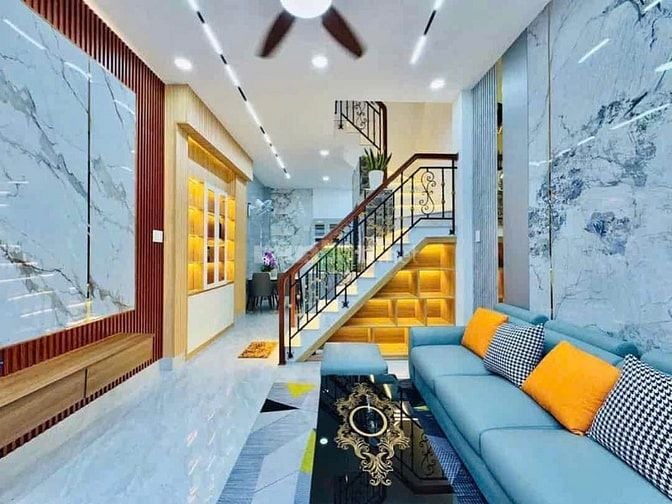 bán nhà gò vấp 87m2 giá chỉ 4tyX, hẻm oto6m có shr sang tên ngay 