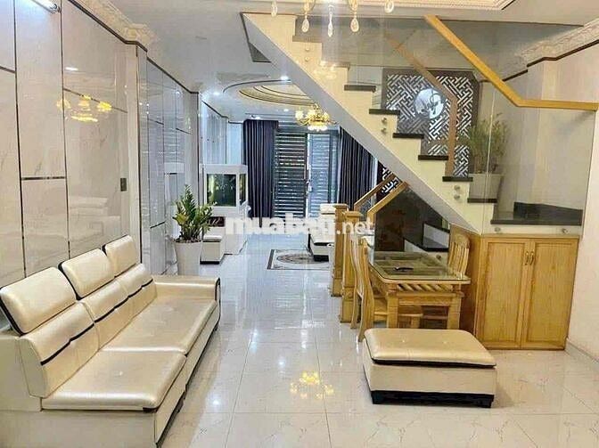 🍀🍀Nguyên Căn Có Nội Thất Mặt Tiền Đường Số Lý Phục Man P.Bình Thuận Q.