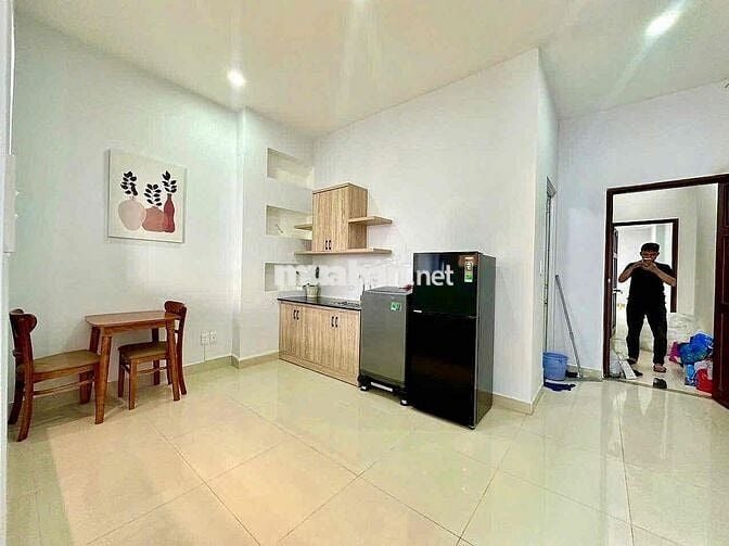 🏡Căn Hộ Quận Bình Thạnh - 1PN Tách Bếp - Bancol Lớn - Full Nội Thất