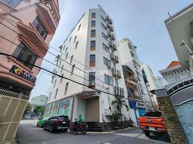CHO THUÊ TÒA NHÀ 3 MẶT TIỀN ĐƯỜNG CỘNG HÒA, TÂN BÌNH – HẦM + 7 LẦU