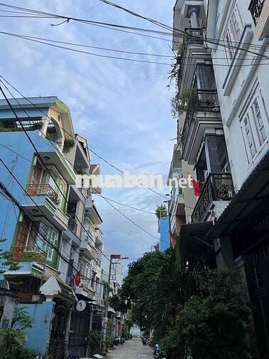 NHÀ 4 TẦNG - HẺM 7M- K LỘ GIỚI