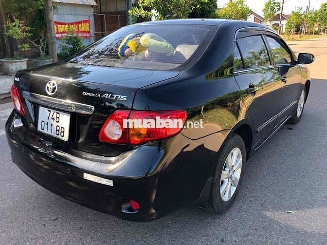 Toyota Corolla Altis 2010 1.8G MT - 72141 km