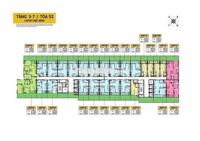 ĐẲNG CẤP NGƯỜI CÓ TIỀN - SỞ hữu căn 3pn view cực đẹp hướng ĐÔNG NAM