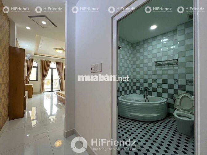 Chdv 40m2 ban công full nội thất Phan Huy Ích
