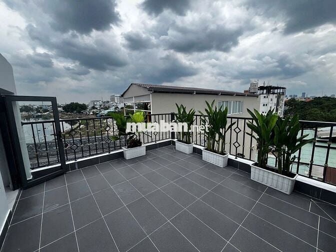 Nhà đẹp view sông Vàm Thuật  P5 Gò Vấp 3 lầu Hẻm xe hơi