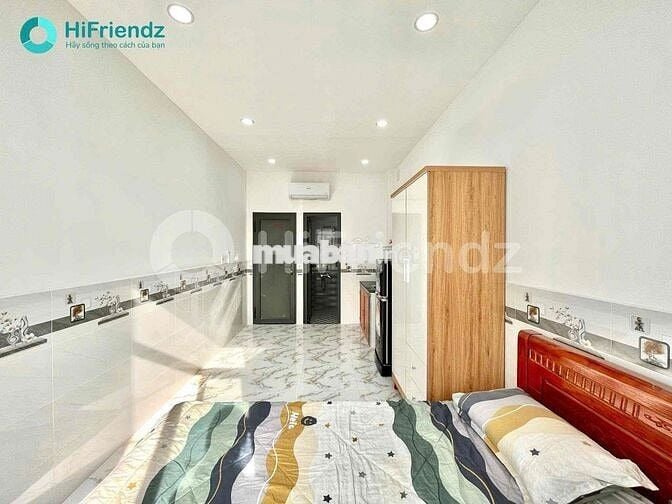 trống sẫn Studio bancol full nội thất nằm gần ĐH Van Lang , ĐH IUH