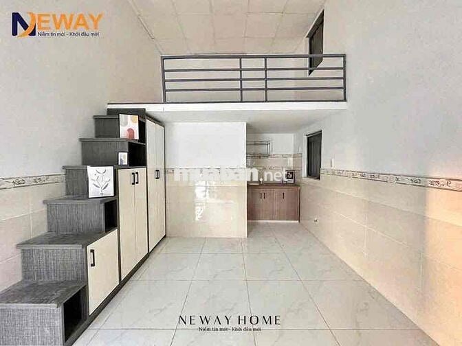 Cho thuê CHDV mới 100% - Ban công - gác cao - máy lạnh - Gần Đầm Sen