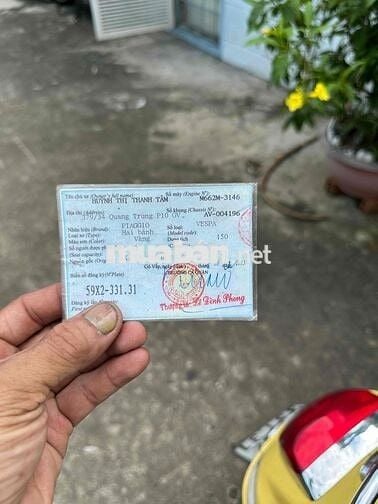 vespa lx150 biển số đẹp máy zin az êm ru