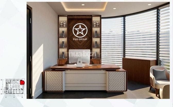 Cho thuê toà nhà VIP 12 Tầng, Nam Kỳ Khởi Nghĩa,Q.3 giá chỉ 1,45 tỷ.