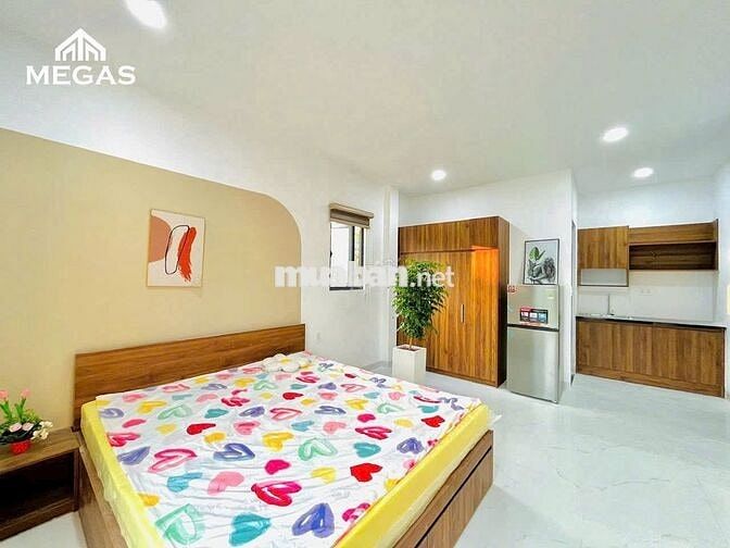 CHO THUÊ STUDIO BAN CÔNG DIỆN TÍCH RỘNG NGAY MIẾU ĐÂM, TOÀ KEANG NAM