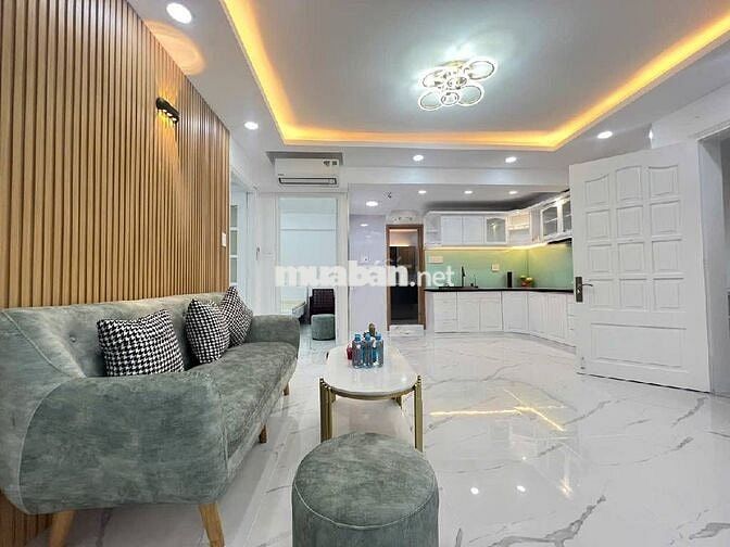 CHUNG CƯ MIẾU NỔI  - bảo vệ 24/24 - 64m2 - 2 PHÒNG NGỦ + FUll Nội THẤT