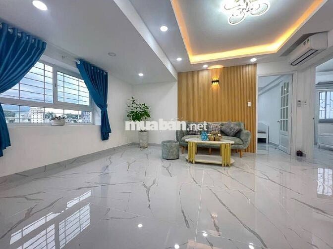 CHUNG CƯ MIẾU NỔI  - bảo vệ 24/24 - 64m2 - 2 PHÒNG NGỦ + FUll Nội THẤT