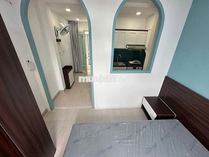 CĂN HỘ 1 FULL NỘI THẤT, MÁY GIẶT RIÊNG, CỬA SỔ LỚN Ở NGUYỄN VĂN ĐẬU BT