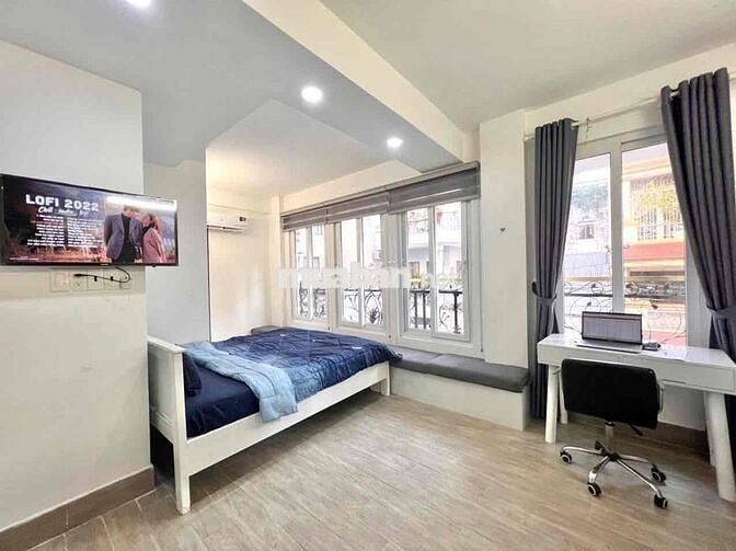 Cho Thuê Studio Ngay Lotte mart LĐH_Full nt đủ tiện nghi_ Yên tĩnh