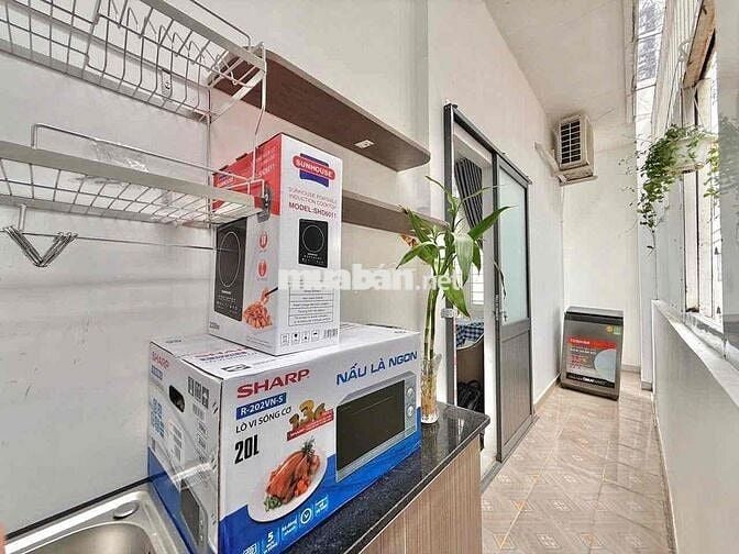 CĂN Hộ 1PN CỰC kì Thoáng , Trang Thiết Bị Đầy Đủ
