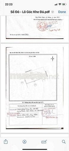 LÔ GÓC 150m, ngang 8m. MẶT TIỀN ĐS11-ĐS12, TĐC NHƠN PHƯỚC-KHE ĐÁ