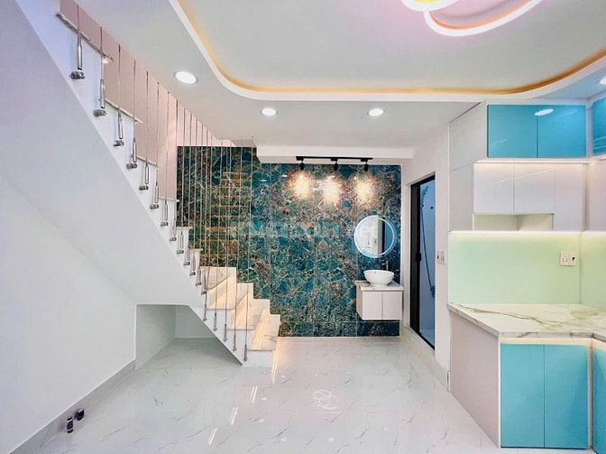 Nhà bán 1 lầu mặt tiền đường vị trí mua bán kinh doanh đa ngành nghề