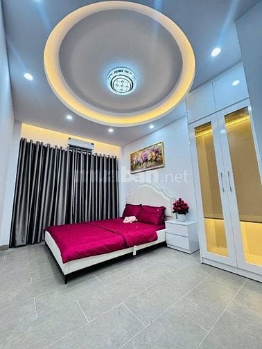 Nhà Đẹp Gần Đường Ô Tô,  Dốc Thọ Lão 25/27m, 4  tầng,  mt 4m, 8.3 tỷ