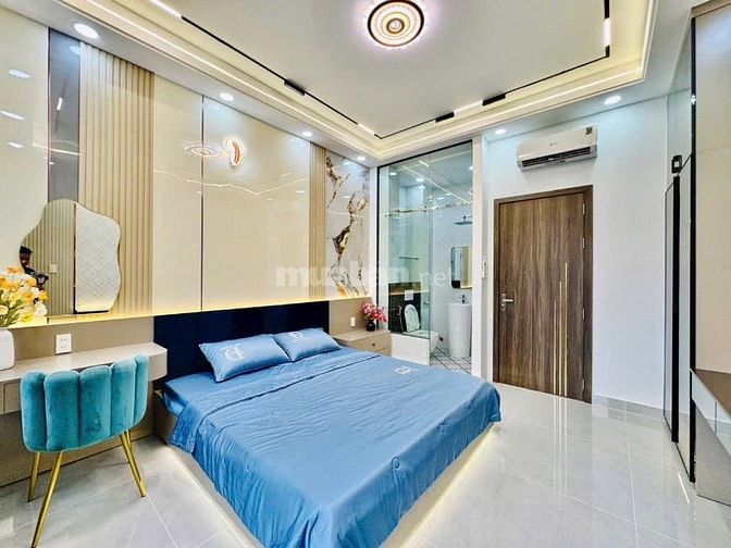 ⭐️Siêu phẩm 4 Lầu tuyệt đẹp THANG MÁY CAO CẤP hẻm xe hơi 7m Lê Văn Thọ