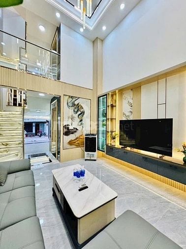 ⭐️Siêu phẩm 4 Lầu tuyệt đẹp THANG MÁY CAO CẤP hẻm xe hơi 7m Lê Văn Thọ