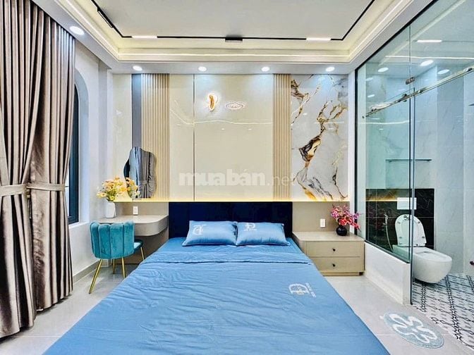 ⭐️Siêu phẩm 4 Lầu tuyệt đẹp THANG MÁY CAO CẤP hẻm xe hơi 7m Lê Văn Thọ