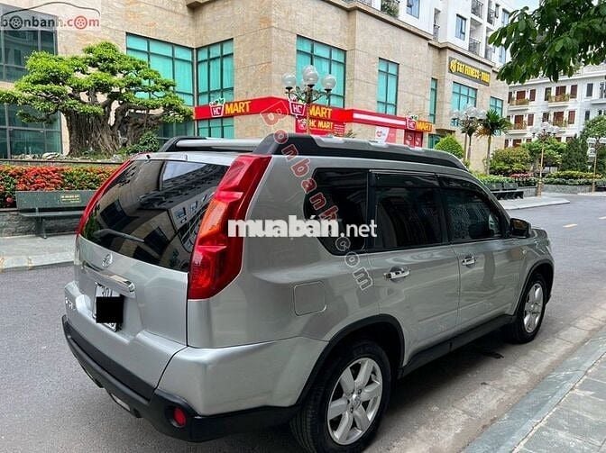Nissan X trail 2.5 AT 2008-Số CVT 4x4 cầu điện