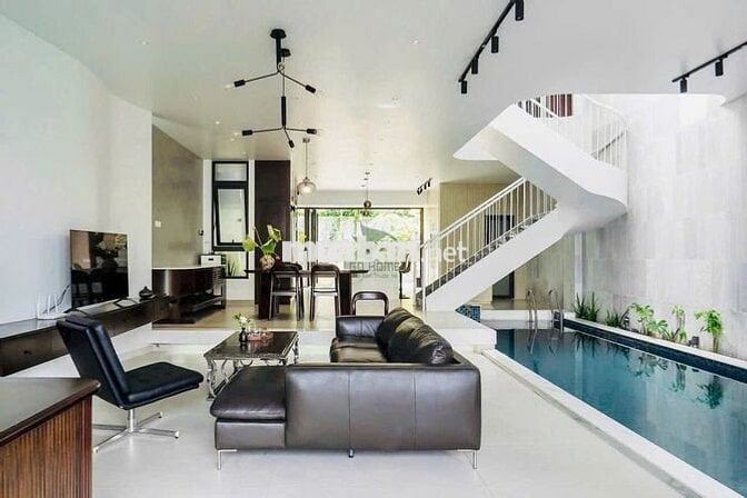 CHO THUÊ VILLA SIÊU ĐẸP 5 PHÒNG NGỦ CÓ HỒ BƠI GIÁ 50 TRIỆU VĨNH HOÀ