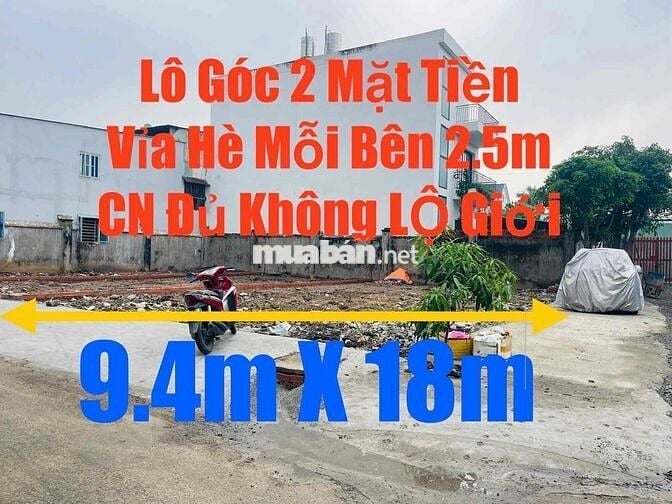 🔥ĐẤT 7m X 18m-Đường Thông 10m-Cách Chợ Bà Điểm 900m