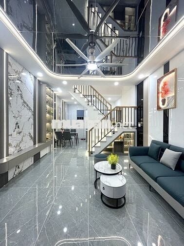 NHÀ ĐẸP, 2 TẦNG, 2PN, ĐƯỜNG SỐ 9, P8 (THÔNG TÂY HỘI) GIÁ 4.930 TỶ TL.