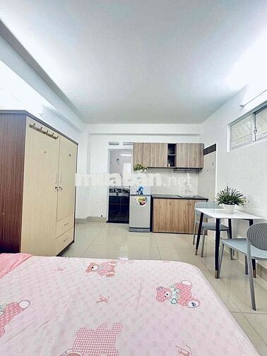Cho Thuê Căn Hộ , Toà Nhà Thang Máy , Ngay CMT8 , Huflit Bagia Full NT