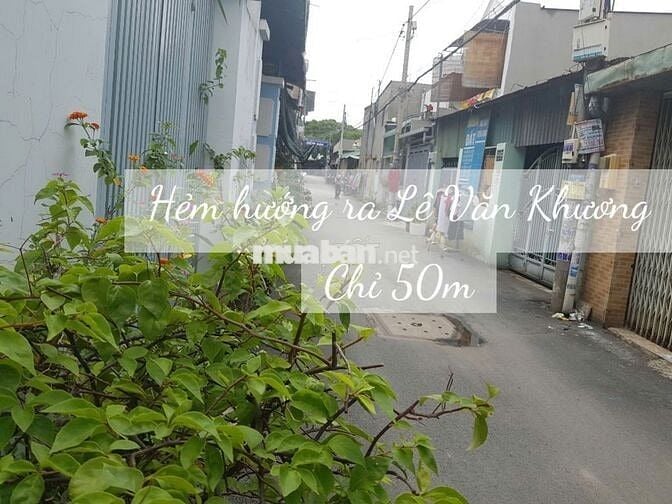 Nhà hẻm xe hơi - Lê Văn Khương - Sạch sẻ cho thuê