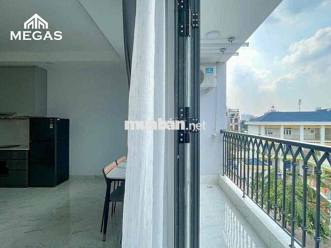 CHO THUÊ CĂN HỘ CHUNG CƯ MINI BAN CÔNG NGAY CẦU ÔNG LÃNH QUẬN 1 GIÁ RẺ