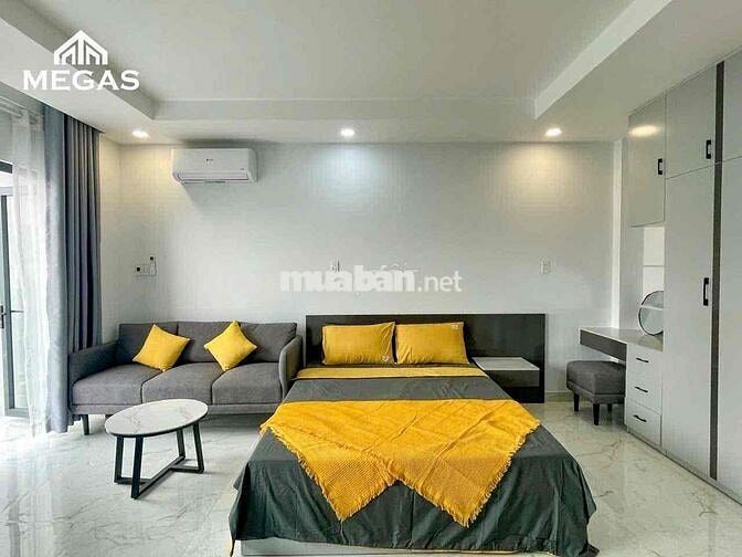 CHO THUÊ CĂN HỘ CHUNG CƯ MINI BAN CÔNG NGAY CẦU ÔNG LÃNH QUẬN 1 GIÁ RẺ