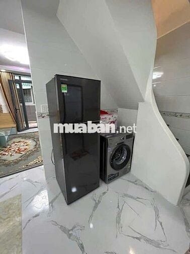 Nhà Full Nội Thất 1 Trệt 1 Lầu 2PN 3WC 5x10m Hẻm 77 Chuyên Dùng 9