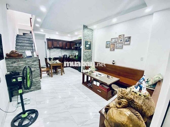 NHÀ TÂN THỚI HIỆP 1 HẦM  1 TRỆT 2 LẦU + SÂN THƯỢNG - KH LỘ GIỚI, HK QH