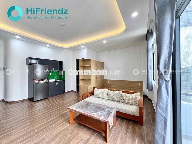 CHO THUÊ CHDV FULL NỘI THẤT BAN CÔNG 40M2 SÁT BÊN ĐH VĂN LANG