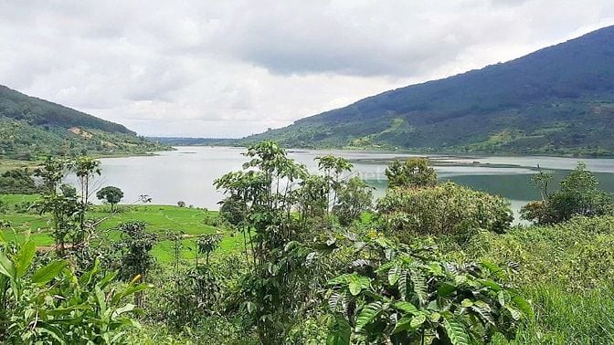 Đất view đẹp tại Di Linh, hồ Kala, lô đất mặt tiền rộng, nở hậu.