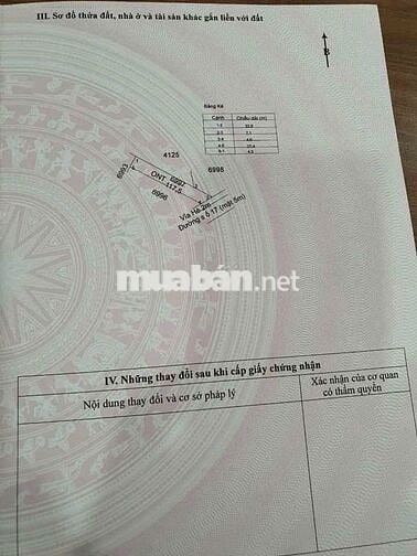 ĐẤT MẶT TIỀN CHỢ TRẠM 900 TRIỆU