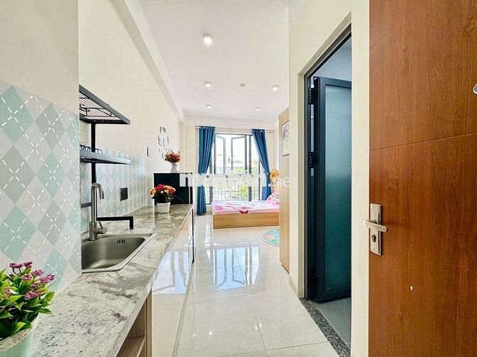 CĂN HỘ FULL NỘI THẤT - BAN CÔNG NGAY PHAN VĂN TRỊ - EMART - CITYLAND