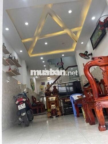 Nhà Gò xoài, 40m², 4x10m, 4 Tầng, 4 PN, hẻm ô tô, Giá chỉ 4 tỷ