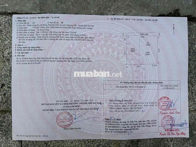 Biệt thự nhà vườn 534m , Nhà mới, nội thất đầy đủ