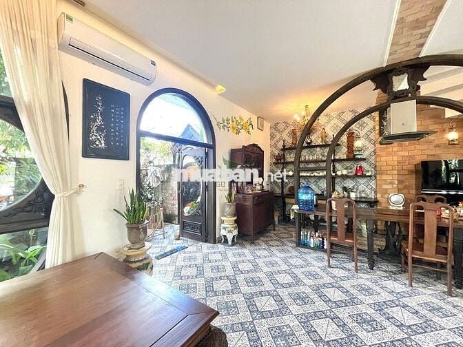 CHO THUÊ NHÀ THIẾT KẾ INDOCHINE ĐẸP KHU MỸ GIA GÓI 3 GIÁ 40 TRIỆU/TH