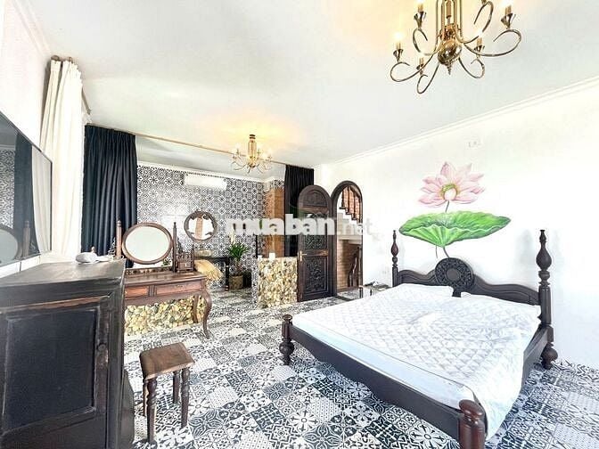 CHO THUÊ NHÀ THIẾT KẾ INDOCHINE ĐẸP KHU MỸ GIA GÓI 3 GIÁ 40 TRIỆU/TH