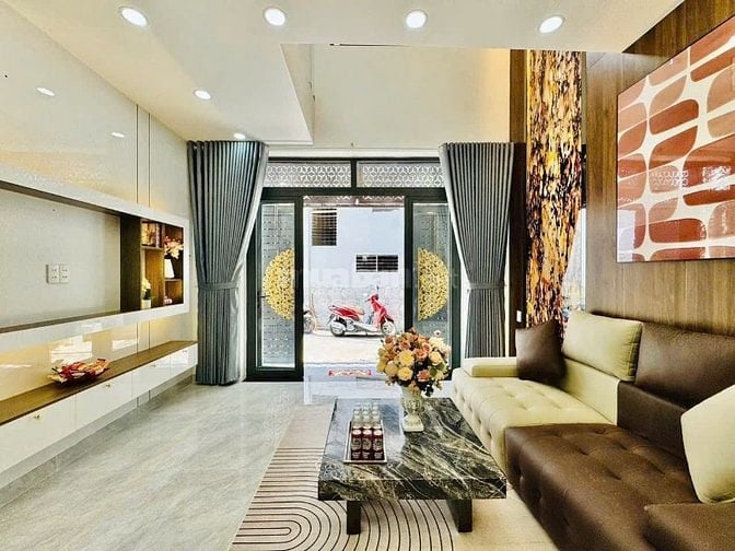 ⭐️Nhà 1 lầu tuyệt đẹp CAO CẤP hẻm xe hơi Thống Nhất, P16, Q.Gò Vấp.