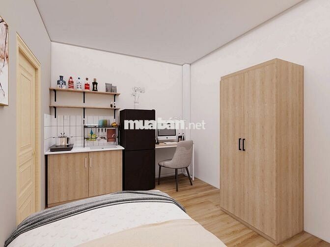 KHAI TRƯƠNG 30P STUDIO CAO CẤP NGAY CẦU THỊ NGHÈ 2-FULL NT-CỬA SỔ TRỜI