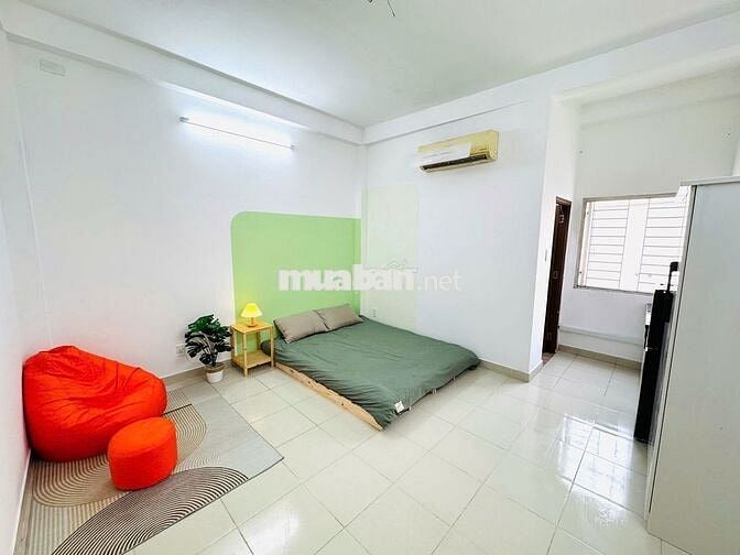 KHAI TRƯƠNG 30P STUDIO CAO CẤP NGAY CẦU THỊ NGHÈ 2-FULL NT-CỬA SỔ TRỜI