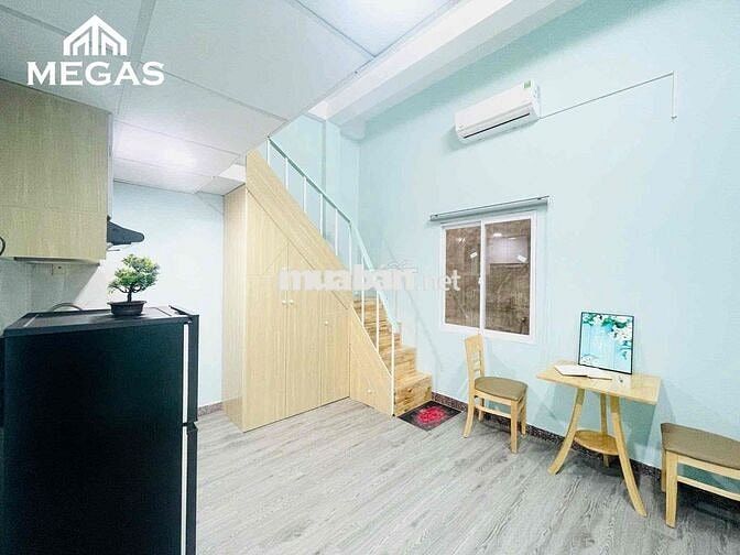 Cho Thuê Căn Hộ Gác _ Trang Bị Nội Thất Tiện Nghi Ngay KHXH-NV Q1