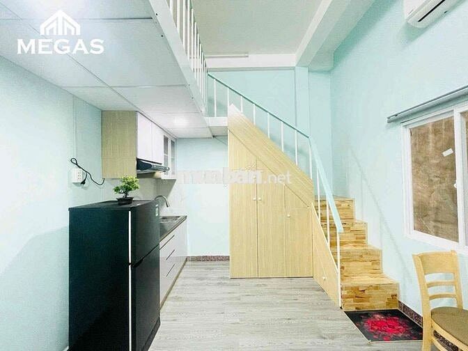 Cho Thuê Căn Hộ Gác _ Trang Bị Nội Thất Tiện Nghi Ngay KHXH-NV Q1