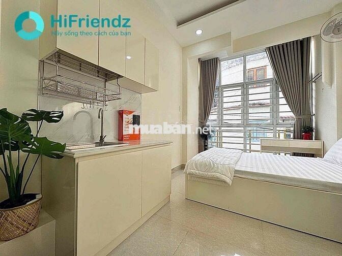 Căn Hộ Full Nội Thất - Cửa Sổ - Chỉ Tính Điện Nước