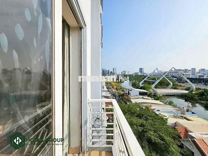 studio ban công cửa rộng 3p qua kcx, UFM